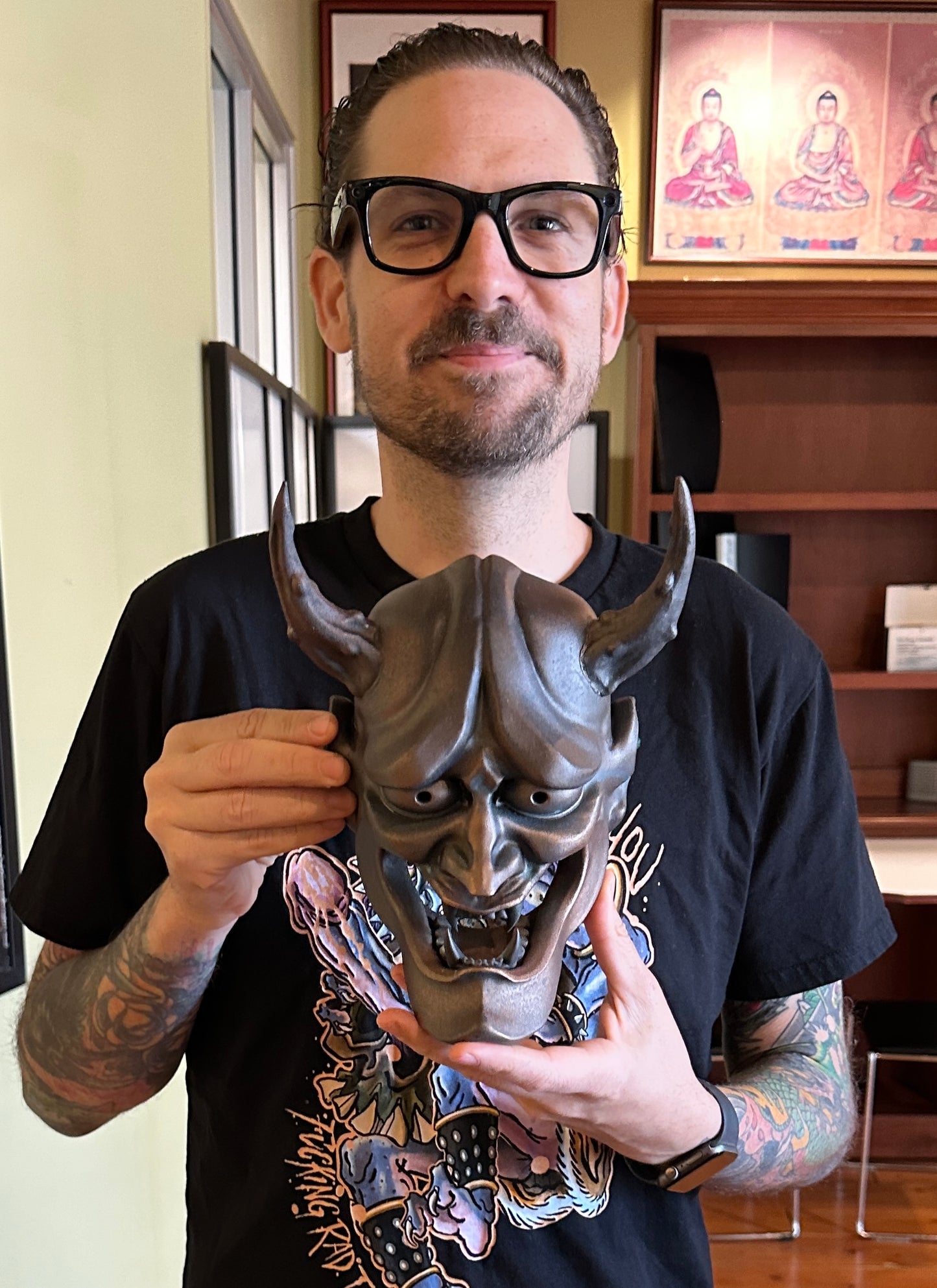 Full sized Hannya mask