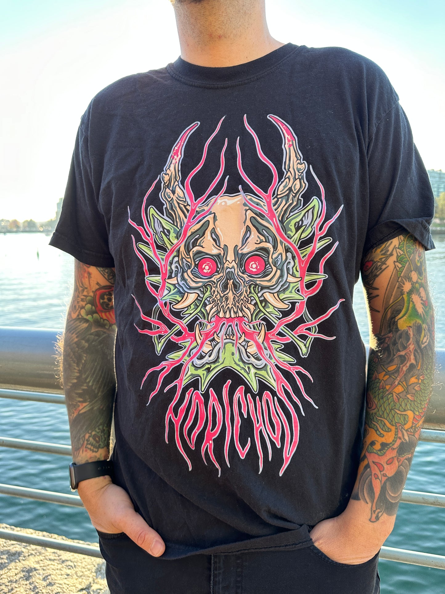 Skull dragon t-shirt